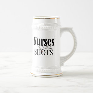 Verpleegkundigen roepen de Shots Bierpul