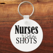 Verpleegkundigen roepen de Shots Sleutelhanger (Voorkant)
