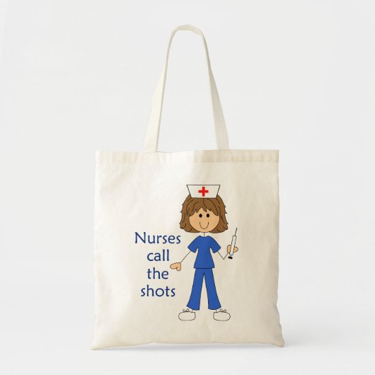 Verpleegkundigen roepen de Shots Tote Bag (Voorkant)