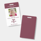 Verpleegkundigen spelen Badge voor kinderen op per (Voor- en achterkant)