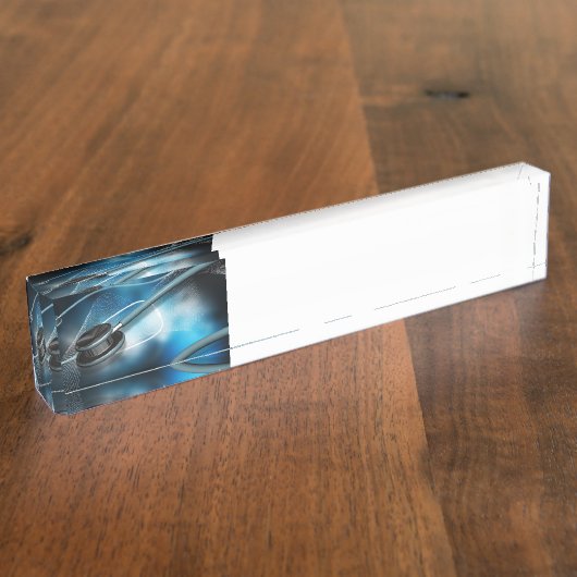 Verpleegkundigen Stethoscopen Naambordje (Zijkant)