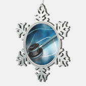 Verpleegkundigen Stethoscopen Tin Sneeuwvlok Ornament (Rechts)