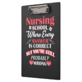 Verpleegkundigen | Student verpleegschool Klembord (Links)