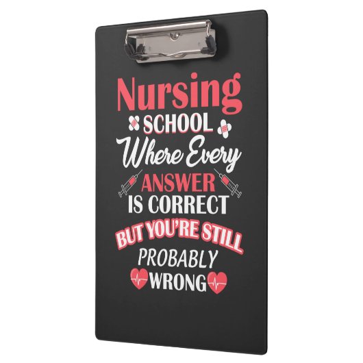 Verpleegkundigen | Student verpleegschool Klembord (Links)