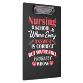 Verpleegkundigen | Student verpleegschool Klembord (Rechts)