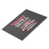 Verpleegkundigen | Student verpleegschool Notitieblok (Schuin)