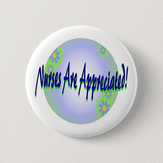 Verpleegkundigen-toets Ronde Button 5,7 Cm (Voorkant)