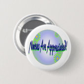 Verpleegkundigen-toets Ronde Button 5,7 Cm (Voorkant /achterkant)