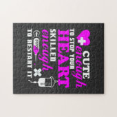 Verpleegkundigen | Toon voldoende verpleegster Legpuzzel (Horizontaal)