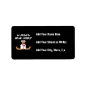 Verpleegkundigen van beer hebben T-shirts en gesch Etiket (Voorkant)