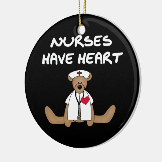 Verpleegkundigen van beer hebben T-shirts en gesch Keramisch Ornament (Links)