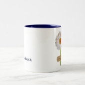 Verpleegkundigen verbeteren het leven. Aangepaste  Tweekleurige Koffiemok (Center)