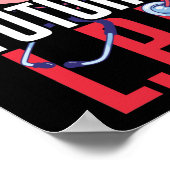 Verpleegkundigen Verpleegdag van de Verpleegkundig Poster (Hoek)