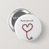 Verpleegkundigen - Verpleegkundigen - Gift - Perso Ronde Button 5,7 Cm (Voorkant /achterkant)