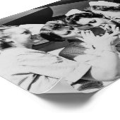 Verpleegkundigen Vintage foto 7x5in Poster (Hoek)