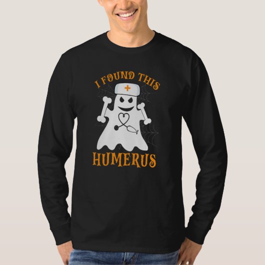 Verpleegkundigen vond ik deze humerus spookverplee t-shirt (Voorkant)