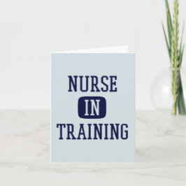 Verpleegkundigen voor de opleiding toekomstige ver kaart