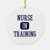 Verpleegkundigen voor de opleiding toekomstige ver keramisch ornament (Voorkant)