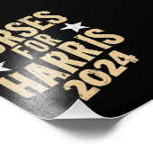 Verpleegkundigen voor Harris 2024 USA Foto Afdruk (Hoek)