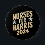 Verpleegkundigen voor Harris 2024 USA Ronde Button 7,6 Cm<br><div class="desc">Verpleegkundigen voor Harris 2024 USA</div>