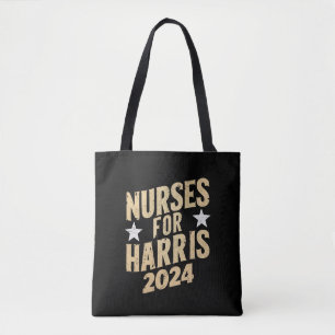 Verpleegkundigen Voor Harris 2024 VS Tote Bag