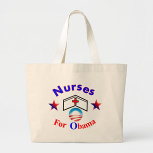 verpleegkundigen voor obama canvas tas