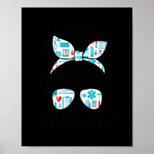 Verpleegkundigen voor vrouwelijke studenten CNA RN Poster