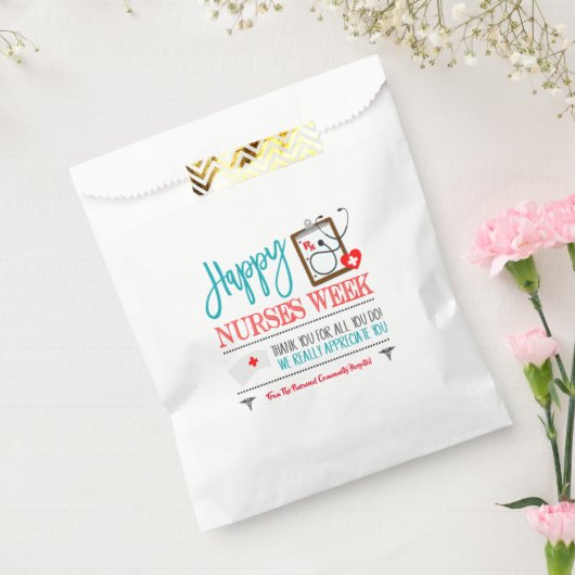 Verpleegkundigen Week Appreciation Treat Tassen Bedankzakje (Gezegeld)