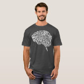 Verpleegkundigen Week Brain Typografie RN Neuronur T-shirt (Voorkant volledig)