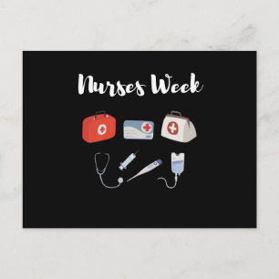 Verpleegkundigen Week. Happy National Nurses Week Briefkaart