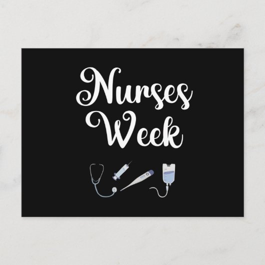 Verpleegkundigen Week. Happy National Nurses Week Briefkaart (Voorkant)