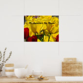 Verpleegkundigen Week poster Tulpen waarderen onze (Keuken)