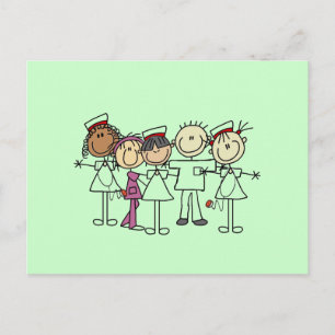 Verpleegkundigen Week T-shirts en cadeautjes Briefkaart