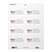 Verpleegkundigen Week T-shirts en cadeautjes Etiket (Full Sheet)