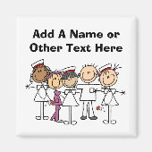 Verpleegkundigen Week T-shirts en cadeautjes Magneet (Voorkant)