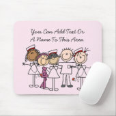 Verpleegkundigen Week T-shirts en cadeautjes Muismat (Met muis)