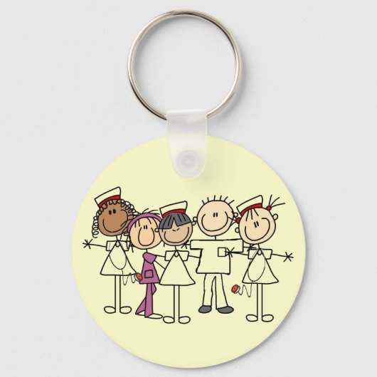 Verpleegkundigen Week T-shirts en cadeautjes Sleutelhanger (Voorkant)