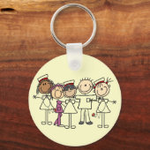 Verpleegkundigen Week T-shirts en cadeautjes Sleutelhanger (Voorkant)