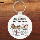 Verpleegkundigen Week T-shirts en cadeautjes Sleutelhanger (Voorkant)