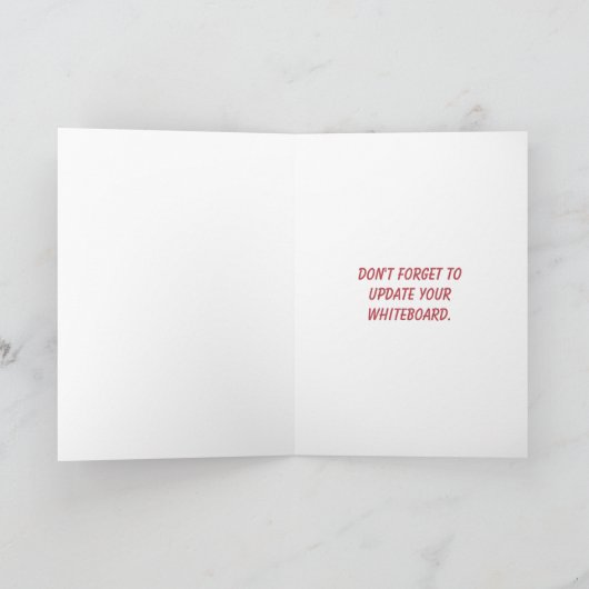 Verpleegkundigen Week Verpleegkundige Funny Card Kaart (Binnen)