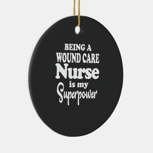Verpleegkundigen | Wondverzorger Keramisch Ornament (Rechts)