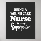 Verpleegkundigen | Wondverzorger Poster (Voorkant)