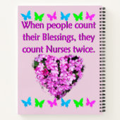 VERPLEEGKUNDIGEN WORDEN GEWAARDEERD NOTITIEBOEK (Achterkant)