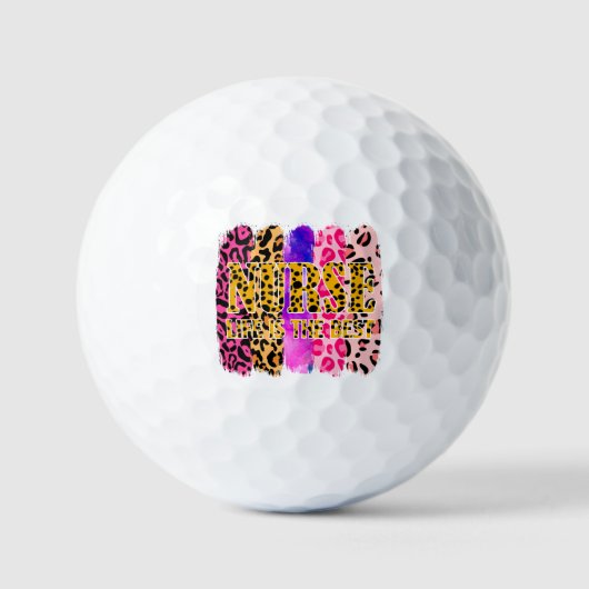 Verpleegkundigen zijn de beste (1) golfballen (Voorkant)