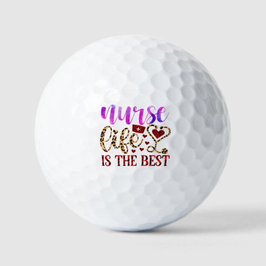 Verpleegkundigen zijn de beste (2) golfballen (Voorkant)