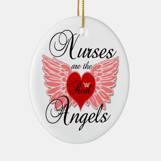 Verpleegkundigen zijn de echte hoeken keramisch ornament (Rechts)