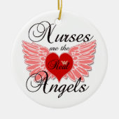 Verpleegkundigen zijn de echte hoeken keramisch ornament (Voorkant)