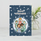 Verpleegkundigen zijn echte Angels op aarde. Aange Bedankkaart (Staand voorkant)