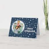 Verpleegkundigen zijn echte Angels op aarde Bedankkaart (Voorkant)