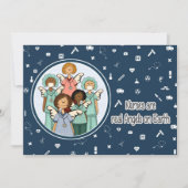 Verpleegkundigen zijn echte Angels op aarde. Groep Kaart (Voorkant)